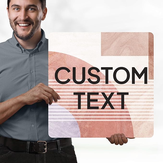 Custom Sign, Custom Street Sign, 11 Font Colors, 13 Font Styles, 4 Hole Options - Image 2
