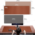 ZORESYN PU Leather Desk Pad - Image 2
