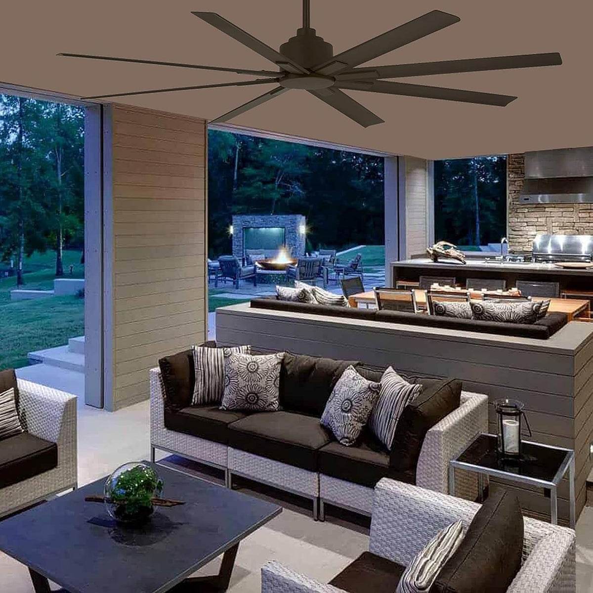 minka-aire f896-65-orb xtreme h2o 65 inch outdoor ceiling, view 11