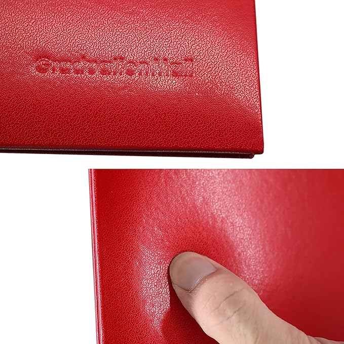 GraduationMall 8.5"x11" Smooth Padded Diploma Cover Certificate Holder Red - Image 6