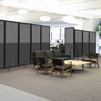 Folding Room Partition, Freestanding Privacy Divider, Portable Office Divider - Image 5