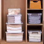 Citylife 32 QT Plastic Storage Bins - Image 5