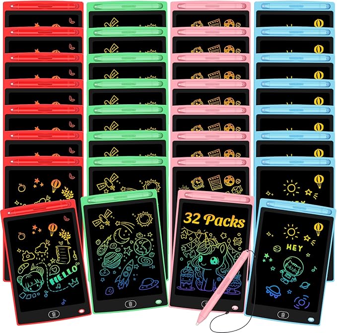 32 Pack LCD Writing Tablet for Kids by Unknown