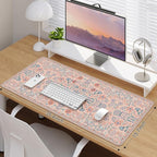 iCasso Desk Mat for Keyboard and Mouse, Large Mouse Pad, Desk Pad Mat, - Image 2