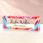 SalaGraphics Desk Name Plate Personalized, Custom by SalaGraphics