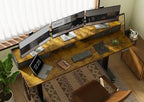 Claiks Standing Desk with Drawers, Adjustable Stand Up Electric Standing Desk - Image 2
