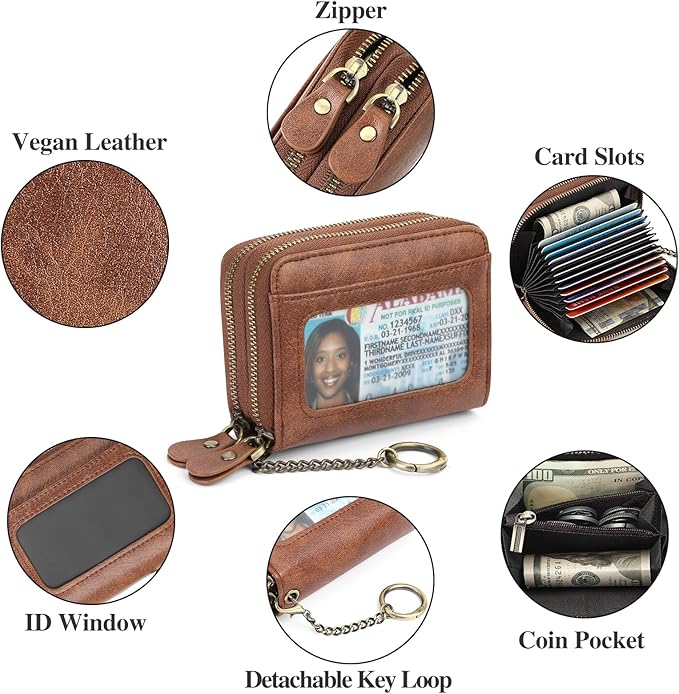 GOIACII Small Genuine Leather Wallet - Image 6