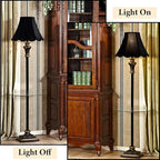 GOSO Black Scalloped Lamp Shades Set of 2 Medium Replac, Braids - Image 6