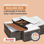 Tape Logic TLM12121 Easy-Fold Mailers, 12 1/2" x 12 1/2" x 1" White - Image 3