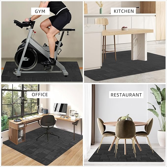 Office Chair Mat for Hard Floor, 48x36 inches Computer Chair Mat - Image 2