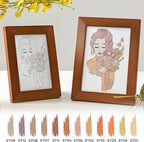 Retractable Glitter Gel Pens, 12 Colors Large Capacity Skin Tone Glitter - Image 4