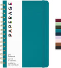 PAPERAGE Graph Paper Spiral Notebook & Journal, 160 Pages, Medium 5.5 inches x by PAPERAGE