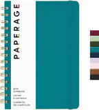 PAPERAGE Graph Paper Spiral Notebook & Journal, 160 Pages, Medium 5.5 inches x by PAPERAGE