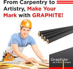 GRAPHITE Hard Lead Carpenter Pencils Bulk - Image 8