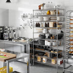 Regal Altair 21" Deep x 42" Wide x 86" Height Wire Shelving Kit | 10-Tier | NSF - Image 2