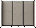 Versare Room Divider 360 Portable Wall Partition | Folding Panels | Large by VERSARE