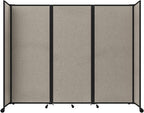 Versare Room Divider 360 Portable Wall Partition | Folding Panels | Large by VERSARE