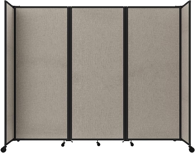 Versare Room Divider 360 Portable Wall Partition | Folding Panels | Large by VERSARE