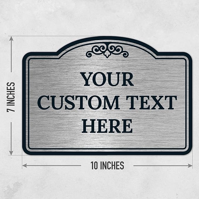 Custom Decorative Sign, Personalized Metal Sign - Image 3