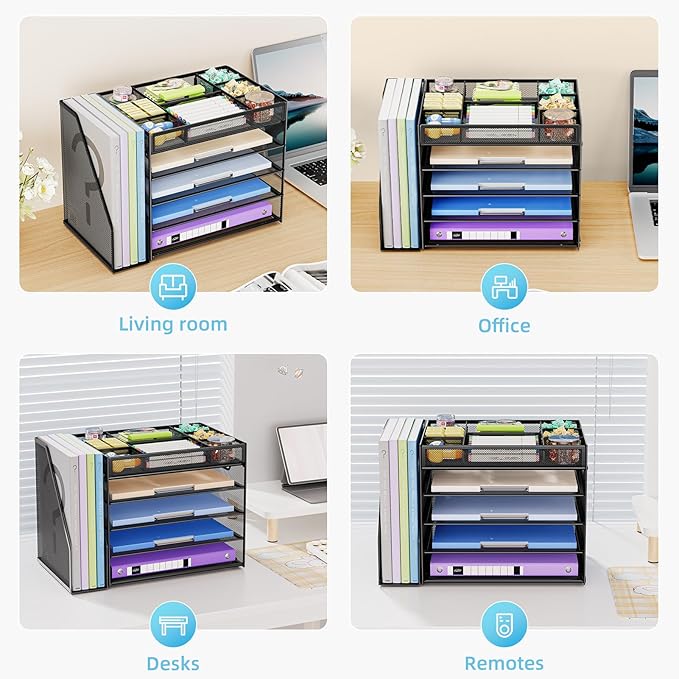 Marbrasse 5-Tier Desk Organizer - Image 7