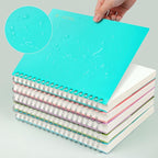 EMSHOI A5 Spiral Notebook Bullet Dotted journal, Small 5.7" X 8.22", 300 - Image 5