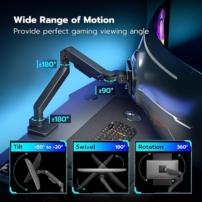ARES WING Ultrawide Monitor Arm - Image 4