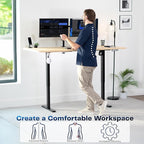 VIVO Electric 71 x 36 in Standing Desk, Memory Height Adjustment, 1B Series - Image 4