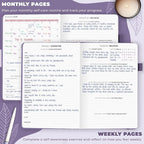 Clever Fox Self-Care Journal – Daily Reflection Notebook – Mental Health & - Image 3