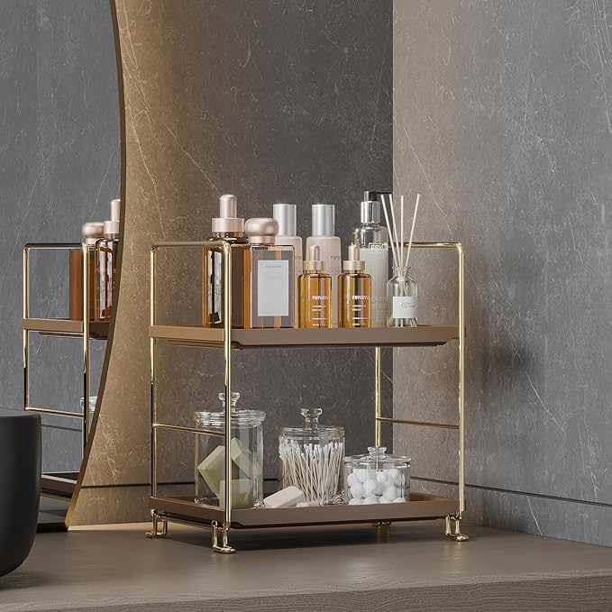 FSyueyun 2-Tier Bathroom Countertop Organizer, Bathroom Organizers and Storage - Image 6