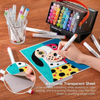 Shuttle Art Alcohol Markers Brush tip, Dual Tip Brush & Chisel Tip Art Marker - Image 6