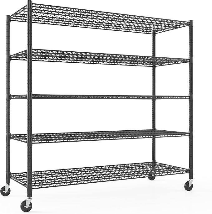 Himimi Storage Shelves 60"W Wire Shelving by Himimi
