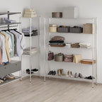 Regal Altair 14" Deep x 60" Wide x 74" Height Wire Shelving Kit | 5-Tier | NSF - Image 7
