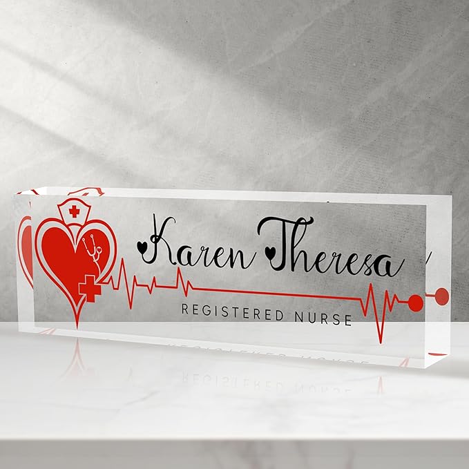 Custom Office Name Plate, Personalized Gifts by Unknown