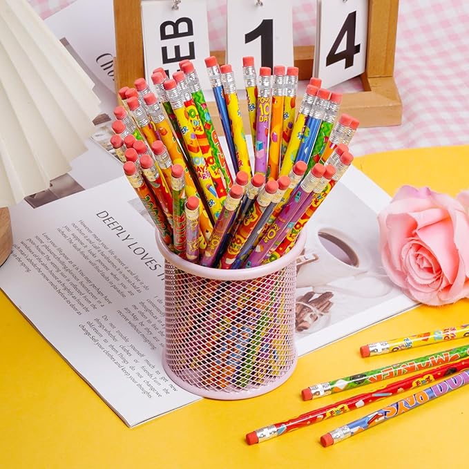 Rbenxia 48PCS 100th Days Wooden Pencils - Image 5