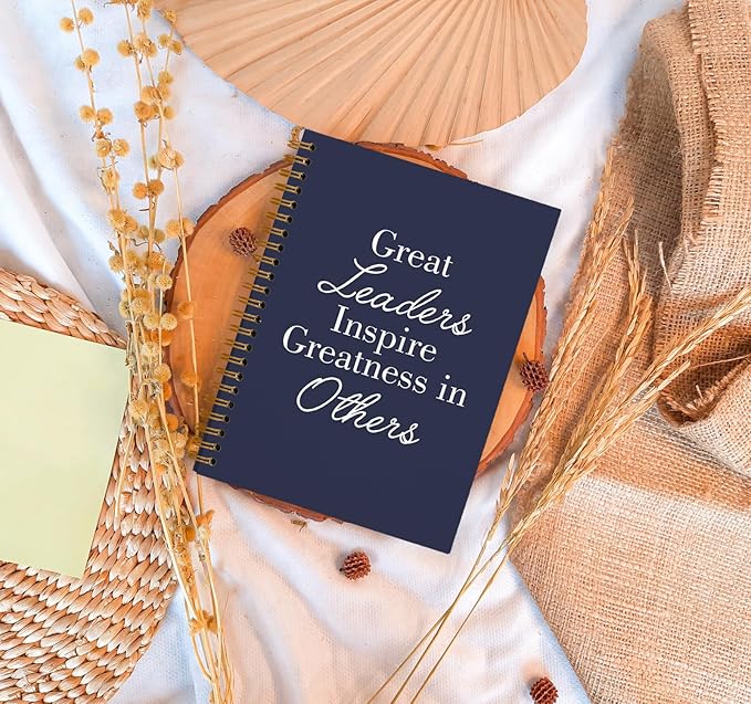 OXW Navy Blue Notebooks for Work, Employee Appreciation Gifts, Leadership Gifts - Image 2