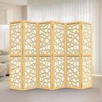 VINGLI 70'' H Room Divider, Non-Woven Fabric Privacy Screen, Indoor Partition - Image 2