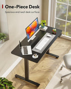 SANODESK Electric Standing Desk 48 x 24 Inches Whole-Piece Desktop Height - Image 7