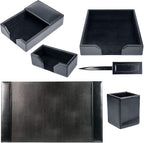 DACASSO Bonded Leather Desk Set - Image 7