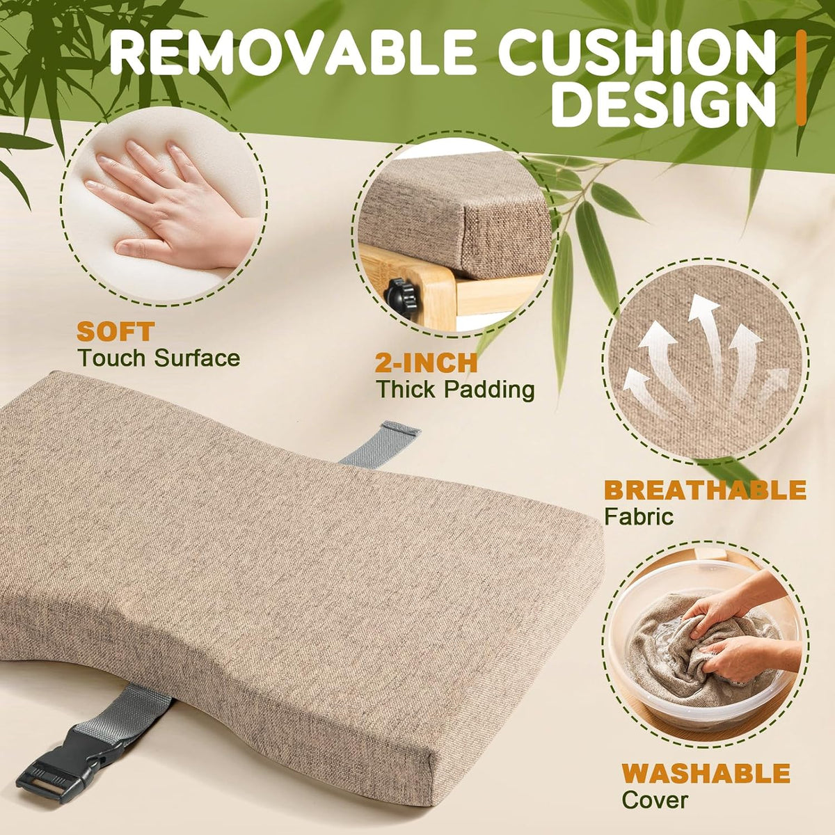 Adjustable Wooden Under Desk Footrest, Ergonomic Double Step Desk Foot Stool ...