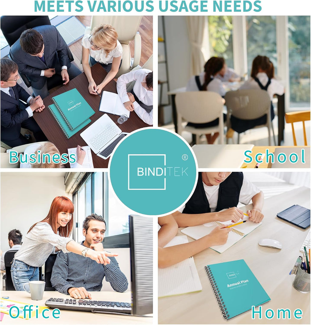 Binditek 8 Mil PVC Binding Covers, 8.5 x 11 Inches, Clear, 500 Pack | Plastic Binding Covers, 8.5" x 11" Letter Size, Clear, Square Corners, Unpunched, Ideal for Business Reports and Proposals