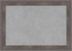 Amanti Art Grey Framed Magnetic Board 15x21 Small Vision Board by AmantiArt