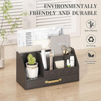 Wisuce Essentials Bamboo Desk Organizer - Image 7