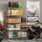 Regal Altair 21" Deep x 48" Wide x 74" Height Wire Shelving Kit | 5-Tier | NSF - Image 5
