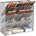 Marbrasse Mesh Desk Organizer, Desktop Stationary Organizer, Storage Rack by Marbrasse