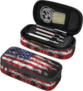 YIJIUWKIS Kids Pencil Case for Boys Girls, Usa Flag Style Pencil Pouch Big by YIJIUWKIS