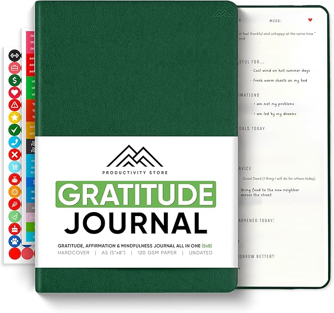 Gratitude & Self-Care Journal by PRODUCTIVITYSTORE