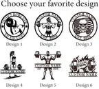 Personalized Home Gym Name Metal Sign, Custom Home Gym Decor，Custom Gym Metal - Image 2