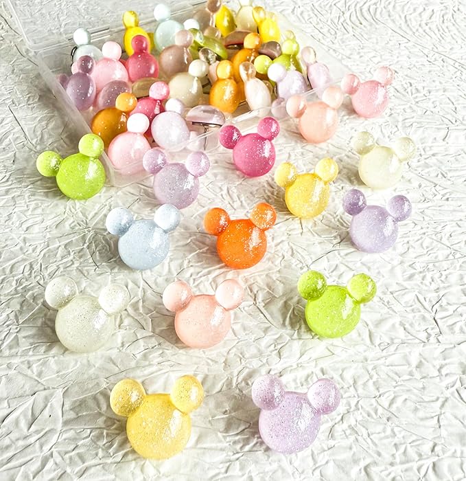 30Pcs Push Pins, Decorative Push Pin, Cute Thumb Tacks Cute Office Decor by Tandarui