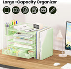 OPNICE Desk Organizer, 5-Tier Paper File Organizer - Image 3