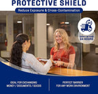 SignHero Sneeze Guard | Large, Sturdy ¼” Acrylic Plexiglass Shield | USA-Made - Image 4